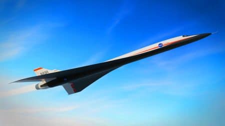 NASA’s X-59 Breaks Sound Barrier Silently, Potentially Transforming Future of Supersonic Air Travel Illustration of the NASA X-59 aircraft designed to eliminate the sonic boom and advance supersonic travel.