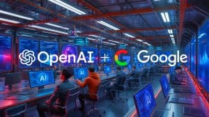 Sam Altman Reveals OpenAI’s AI Revolution Stalls, Sparking Questions About Future Impact and Global Change Illustration of OpenAI's competitive challenges amidst a resurgent Google in the AI landscape.