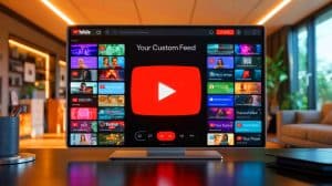 YouTube Unveils New Feature to Transform Home Feed, Promising a Cleaner and More Personalized Viewing Experience Illustration of YouTube's "Your Custom Feed" feature allowing users to personalize their video recommendations.