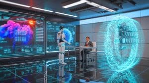 Illustration of technological innovations transforming daily life in 2026.