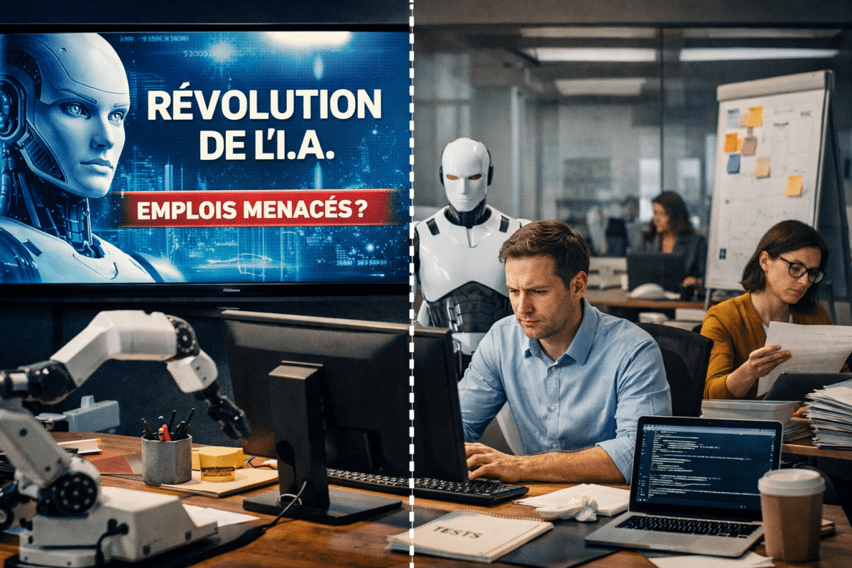 IA une révolution silencieuse qui pourrait toucher jusqu’à 5 millions d’emplois en France