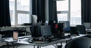 technology startup office