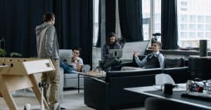 technology startup office
