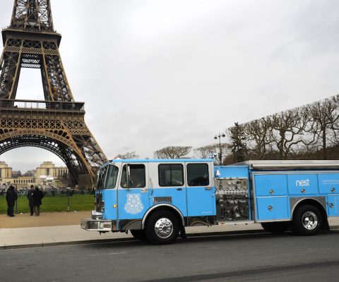 When competition heats up in France, Nest brings a Fire Truck