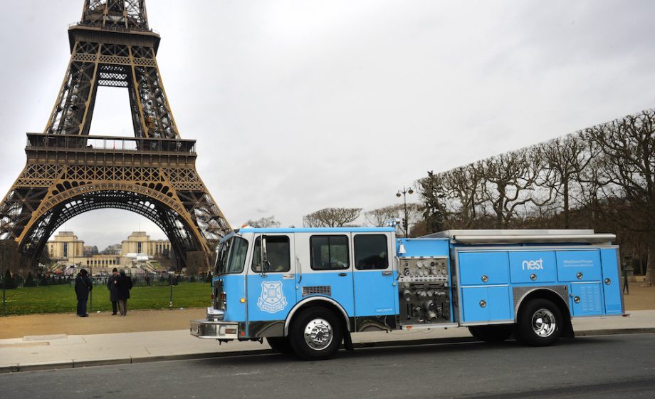 When competition heats up in France, Nest brings a Fire Truck