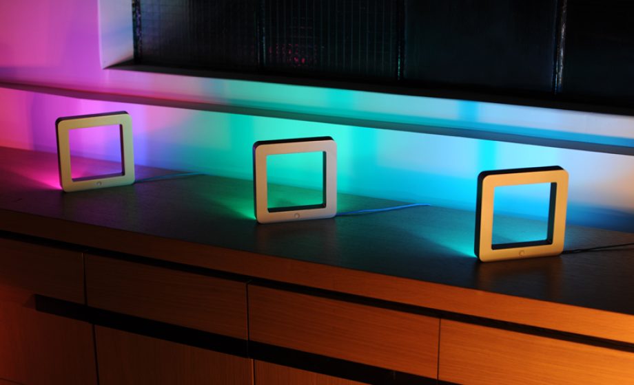 Check out the connected lamp that sets the mood based on your music selection