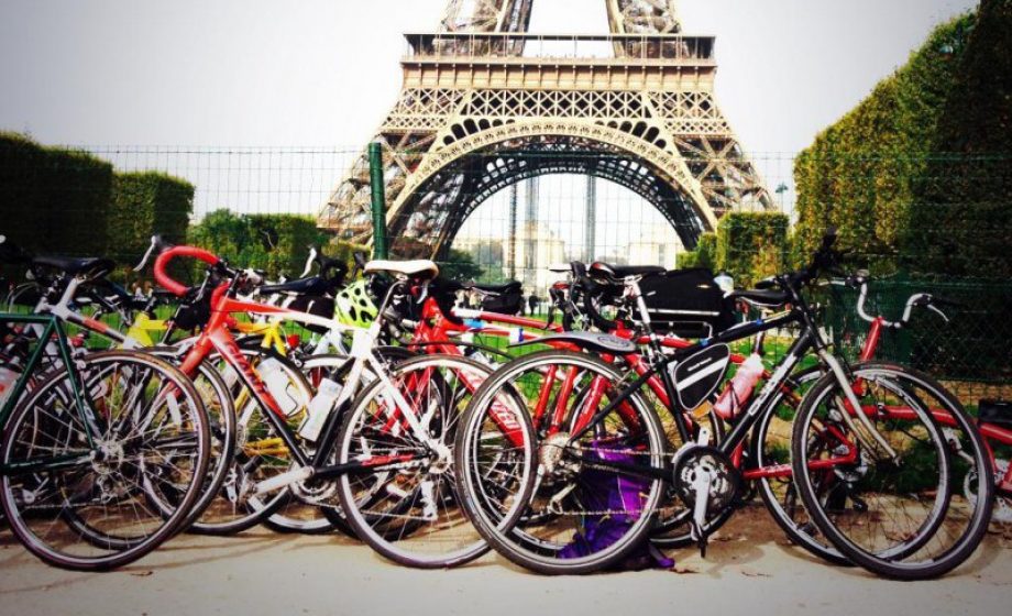 Cycling for charity, 70 techies depart from Paris for a 200km, 2-day ride to London