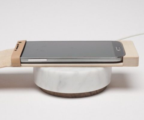 Orée Design expands its sustainable tech collection to include marble chargers & wooden touchpads