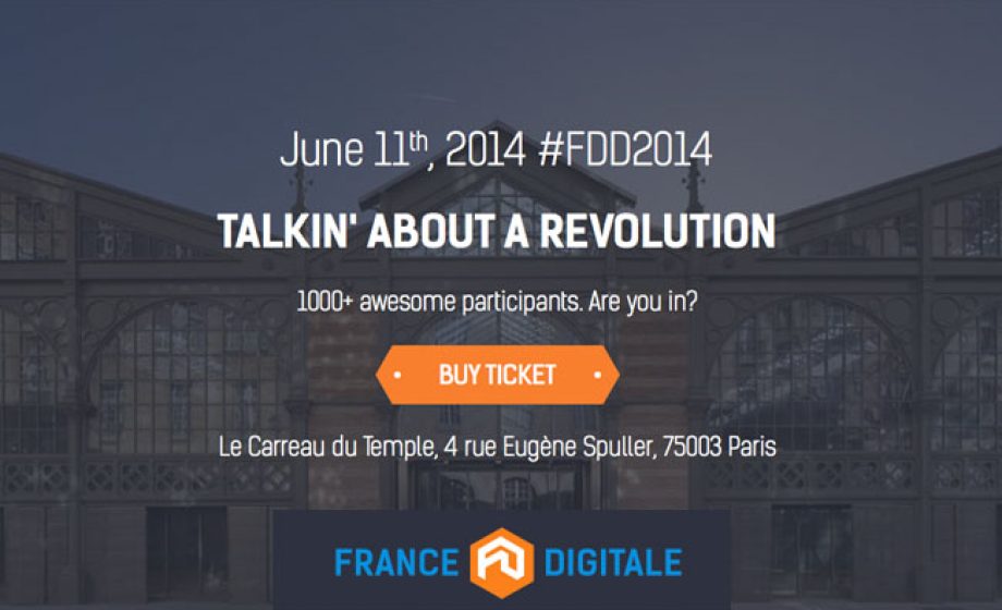 France Digitale Day #2 will be ‘Talkin’ about a revolution’ on June 11th