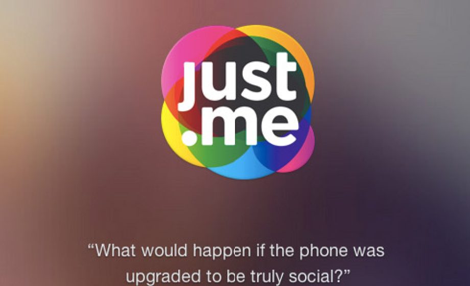 Just.me combines social, storage, and messaging into one mobile app