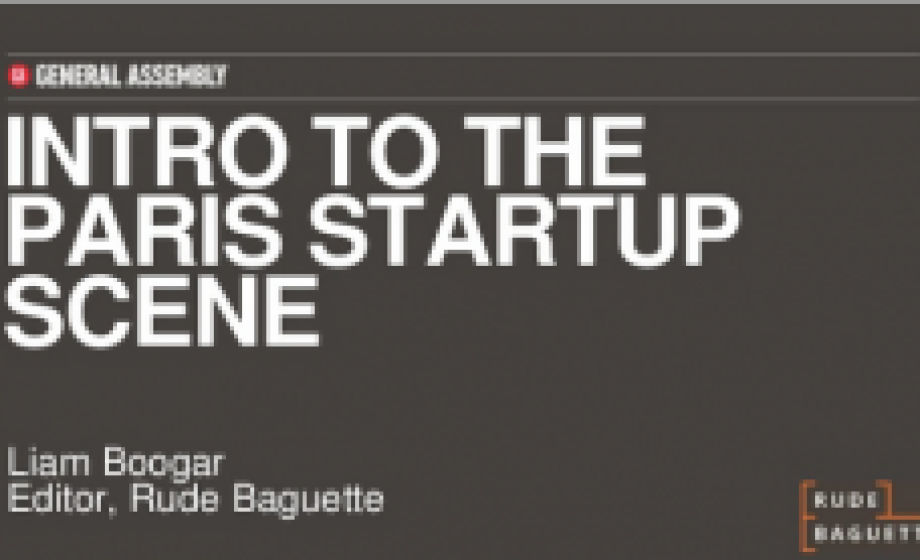 Berliners! Join us Jan. 23rd for an Intro to the Paris Startup Scene