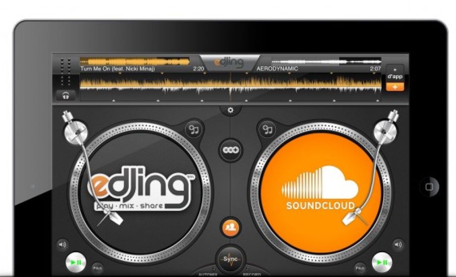 eDJing launches Soundcloud integration to let DJS mix Soundcloud from their iPhones