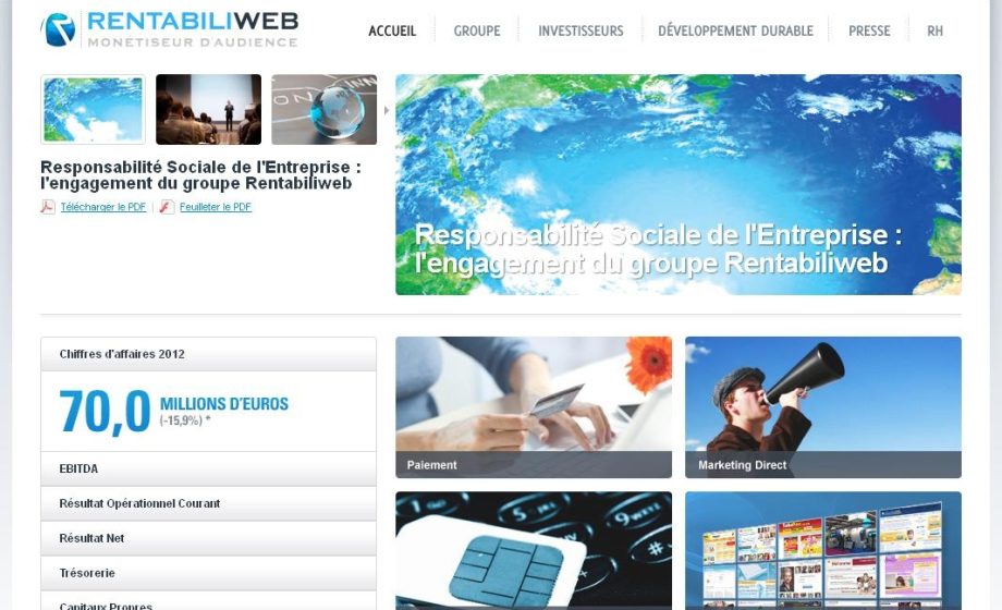 Rentabiliweb announces payments deal with a slew of French e-commerce giants