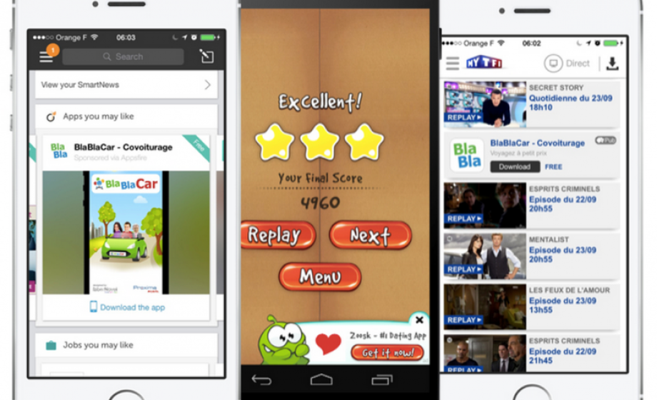 Appsfire’s native ad network seduces app publishers worldwide