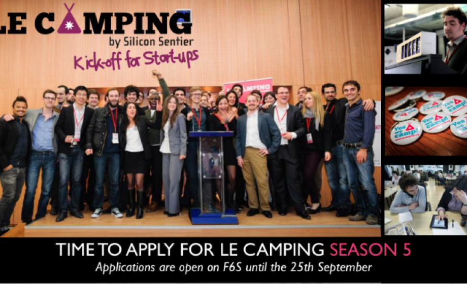 LeCamping now accepting applications for Season 5 of its no-equity accelerator