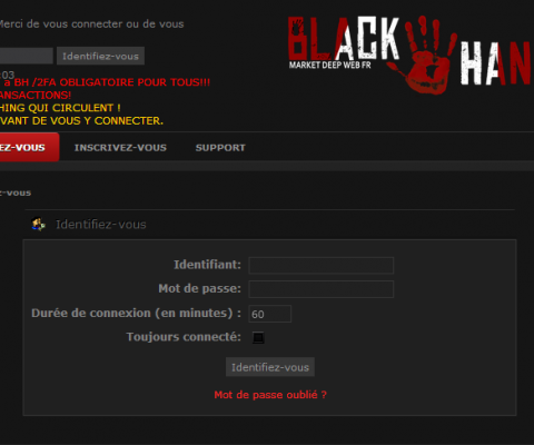 Rex Mundi, Black Hand : coup de filet contre le cybercrime français !