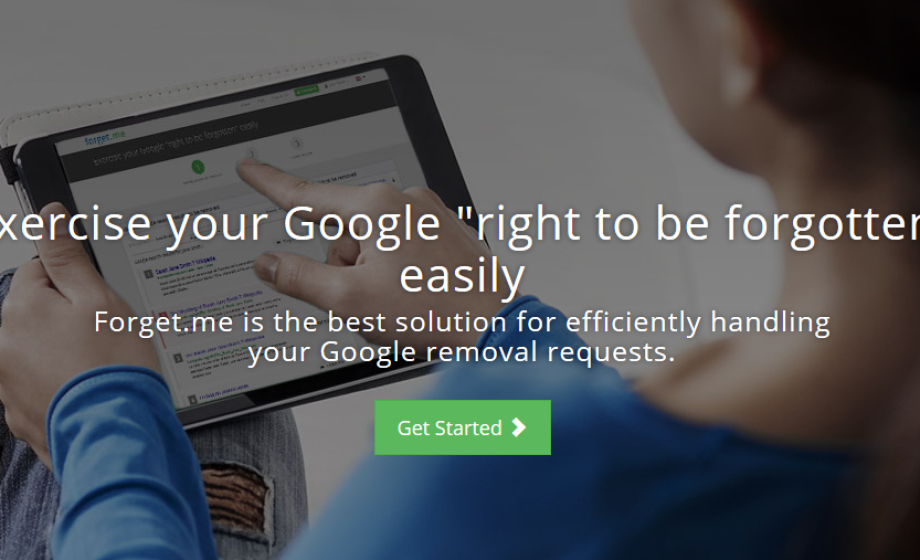 Forget.me helps you exercise your ‘right to be forgotten’