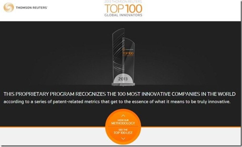 France leads the way in Europe in Thomson Reuters Top 100 Global Innovators list
