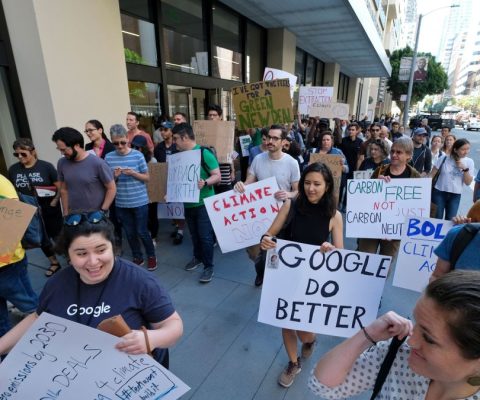 Les salariés de Google veulent que le géant du net fasse plus pour le climat