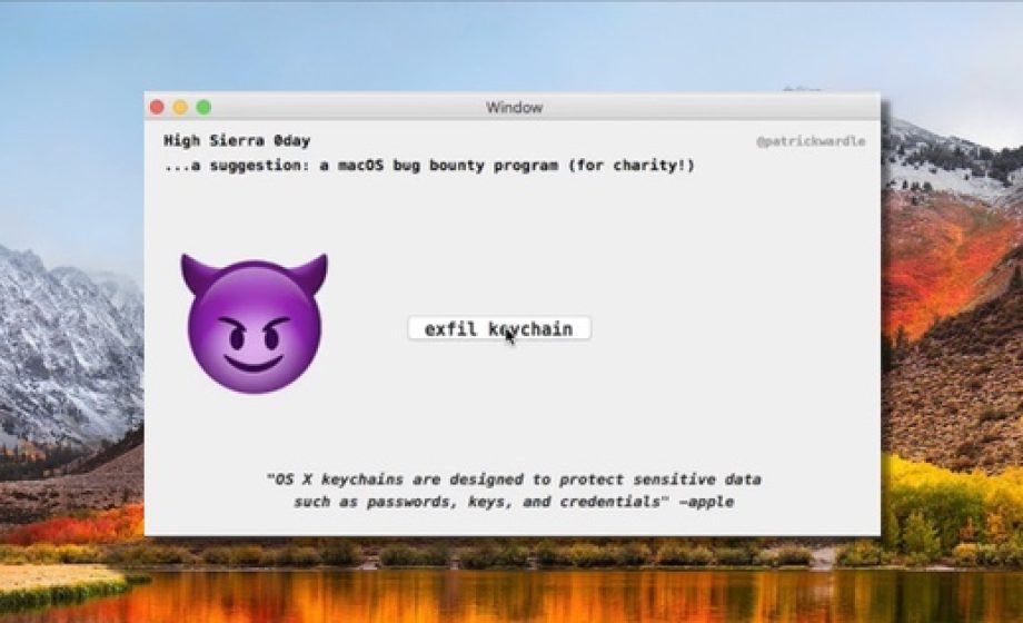 Mac OS High Sierra : des failles de sécurité mises à jour