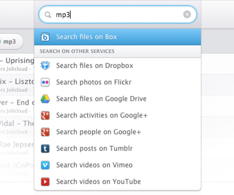 Jolidrive rolls out Search and says Dropbox, Google Drive & YouTube among most popular services