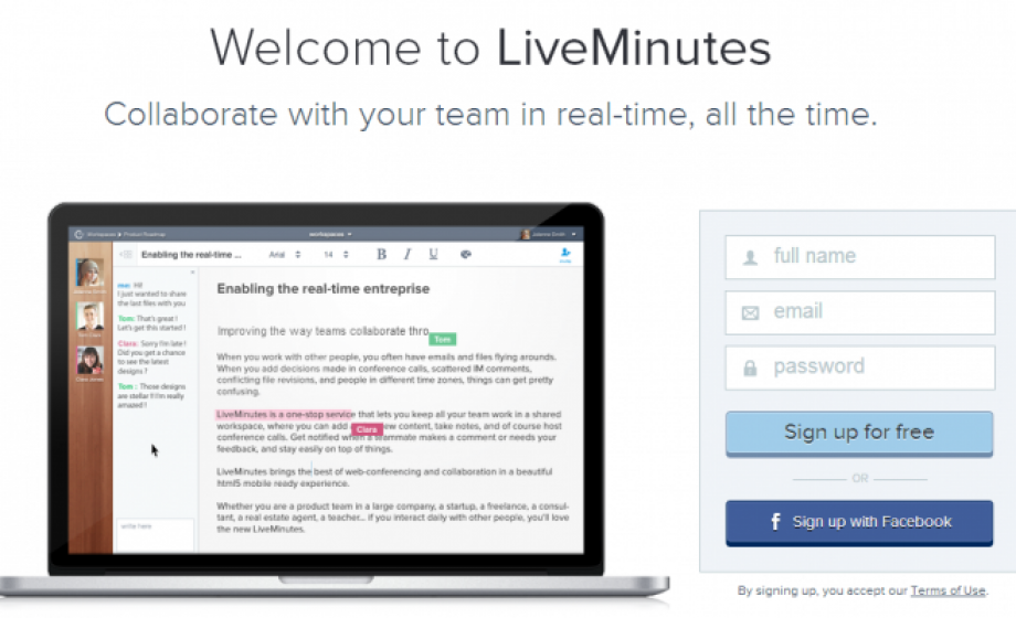 LiveMinutes raises $1.4M from US investors as it pushes into the crowded real-time collaboration space