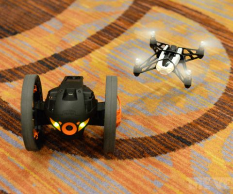 [CES 2014] Parrot shows off its yet-to-launch low-cost Mini Drone & Two-Wheeler
