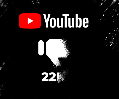 Pour protéger les créateurs, YouTube met fin au compteur de « Je n’aime pas »