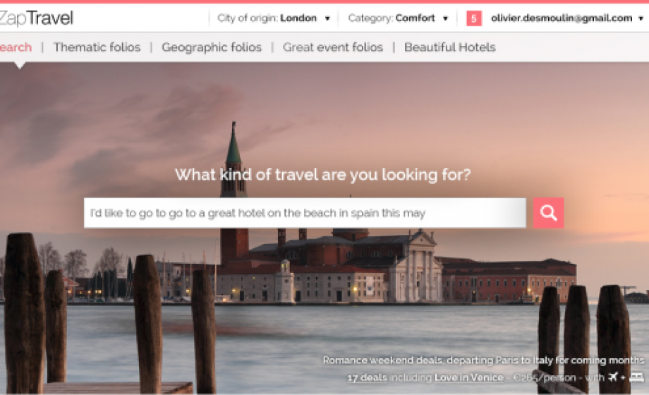 Check out ZapTravel’s virtual Travel Agent for your next weekend trip!