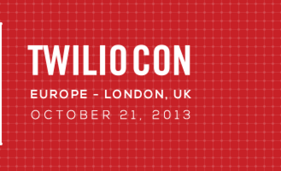 TwilioCon brings the best of Twilio to Europe on October 21st